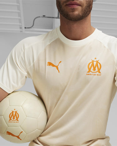 Maillot OM Pre-match Homme 2023/24 Sable