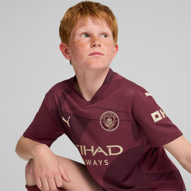 Maillot Manchester City Third Junior 2024/25 Rouge