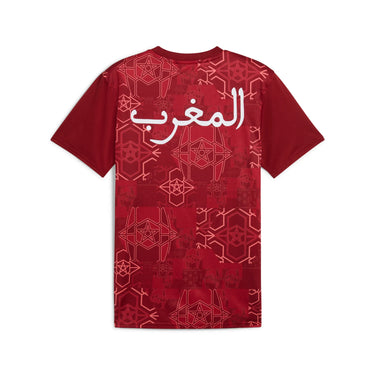 Maillot Maroc Pre-match Homme 2025 Rouge