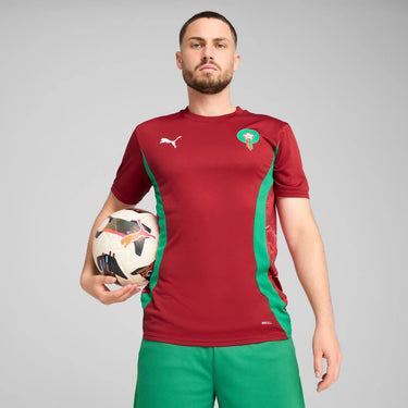 Maillot Maroc Pre-match Homme 2025 Rouge