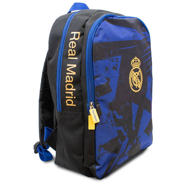 Real Madrid Fragment Backpack Black Blue Gold