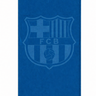 serviette barca bleu plage piscine coton doux