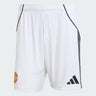 Short Manchester United Domicile Homme 2025/26 Blanc