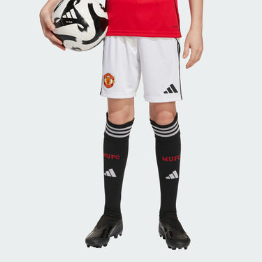 Short Manchester United Domicile Junior 2025/26 Blanc