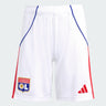 Short Olympique Lyonnais Domicile Junior 2025/26 Blanc