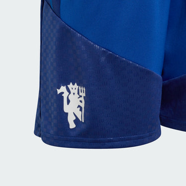 Short d'Entraînement Manchester United Tiro Cup Enfant 2026/27 Bleu Royal