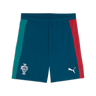 Le short d'entraînement bleu du Portugal Puma assure une agilité maximale en mouvement.