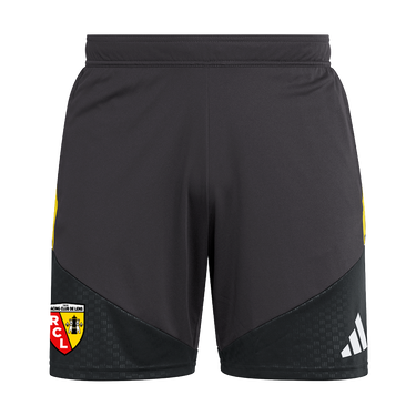 RC Lens Men's 2026/27 Training Shorts Anthracite Grey Yellow