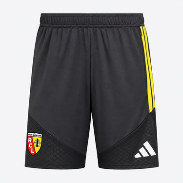 Short Entraînement RC Lens Homme 2026/27 Gris Anthracite Jaune – vue officielle 1
