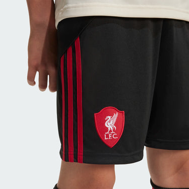 Short Liverpool F.C. Extérieur Junior 2025/26 Noir