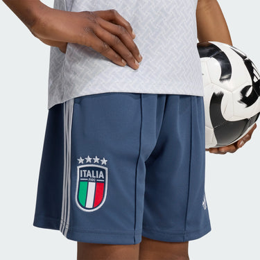 Short Italia Visitante Niño 2026 Azul - Copa del Mundo