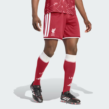 Liverpool FC 2026/27 Men's Home Shorts Burgundy White