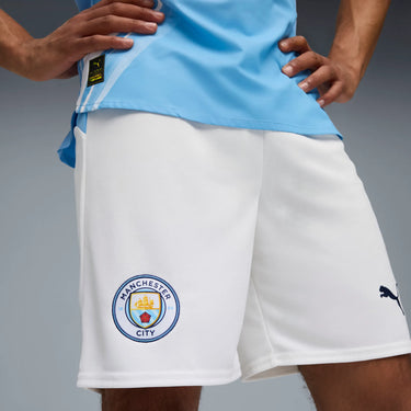 Short Manchester City Domicile Homme 2025/26 Blanc - Planet Foot
