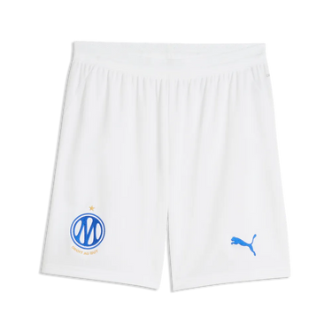 Bas du bundle – photographie originale Short Olympique de Marseille Domicile Homme 2026/27 Blanc Bleu