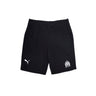 Short OM Blank adulte noir PUMA, vue avant officielle.