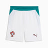 Le short extérieur blanc du Portugal Puma assure une élégance sur le terrain.