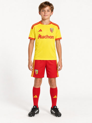 RC Lens 2026/27 Kids' Home Shorts Red