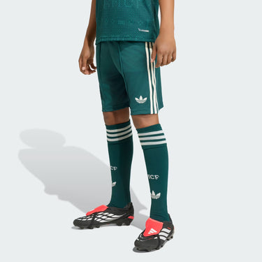 Real Madrid 2026/27 Kids' Away Shorts Green