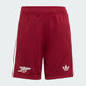 Short Arsenal Third Junior 2025/26 Rouge