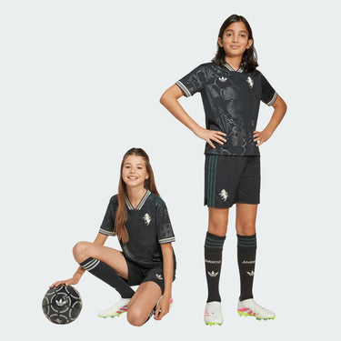 Short Juventus Turin Third Junior 2025/26 Noir