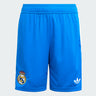 Short Real Madrid Third Junior 2025/26 Bleu