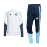 Survêtement Complet Argentine Homme 2026/27 Blanc Bleu : vue principale du pack avec haut et pantalon, fond blanc