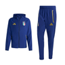 Survêtement Complet Italie Travel Homme 2026/27 Bleu : vue principale du pack avec veste coupe-vent et pantalon, fond blanc