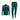 Survêtement Complet Real Madrid Homme 2026/27 Vert Rose : ensemble haut et pantalon sur fond blanc