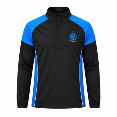 OM JUNIOR FAN POLYESTER TRACKSUIT Black/Blue M26042