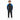 OM JUNIOR FAN POLYESTER TRACKSUIT Black/Blue M26042