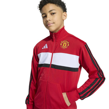 Survêtement Entier Manchester United Enfant 2026/27 Rouge Noir