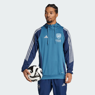 Sweat à Capuche Arsenal Training Tiro 25 Homme 2025/26 Bleu