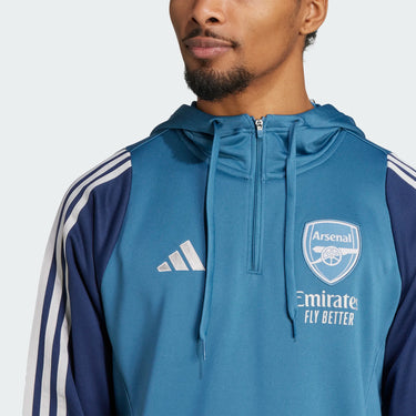 Sweat à Capuche Arsenal Training Tiro 25 Homme 2025/26 Bleu