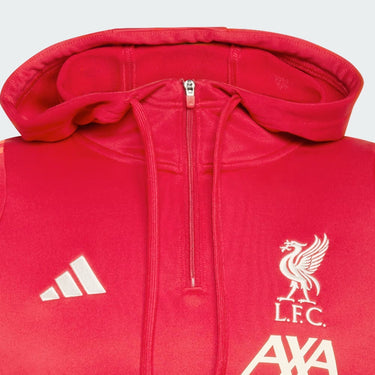 Sweat à Capuche Entraînement Liverpool FC Tiro 25 Competition Homme Rouge