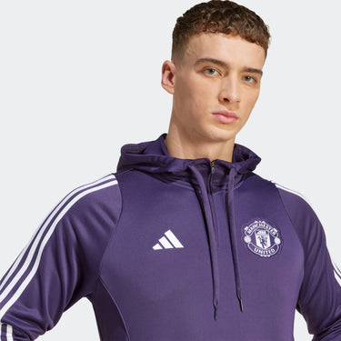 Sweat à Capuche Manchester United Training Tiro 25 Homme 2025/26 Violet