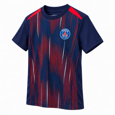 T-Shirt Polyester Sublime PSG Enfant 2026/27 Bleu Marine Rouge