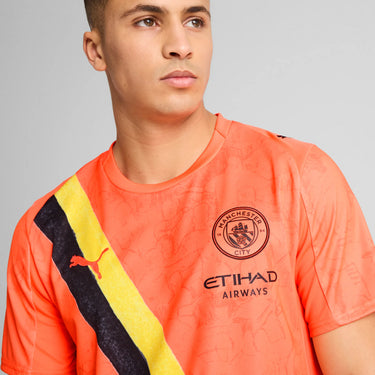 Maillot Manchester City x KIDSUPER Gardien Homme 2025/26 Orange - Planet Foot