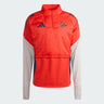 top hiver bayern munich 2025 2026 rouge cagoule vue generale