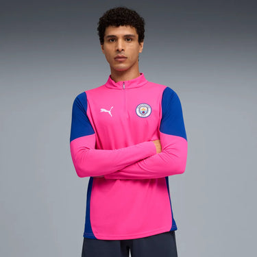 Top Manchester City Training Homme 2026 Rose-Bleu