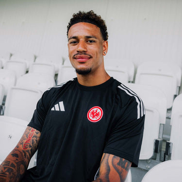 Maillot Eintracht Frankfurt Training Tiro 25 Homme 2025/26 Noir