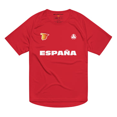 Spain x PlanetFoot N°10 Adult Jersey 2024/25 Red