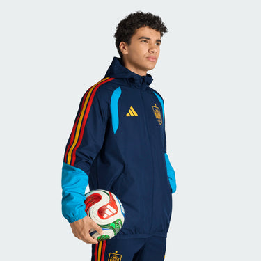 Chaqueta All Weather España Tiro Hombre 2026 Azul - Copa del Mundo