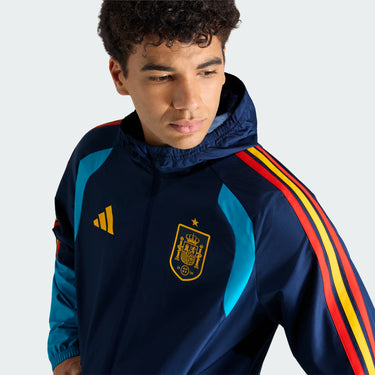 Chaqueta All Weather España Tiro Hombre 2026 Azul - Copa del Mundo