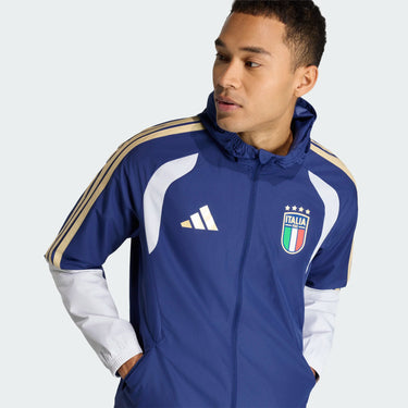 Chaqueta Italia Tiro para hombre All Weather 2026 azul - Copa Mundial