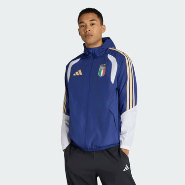Chaqueta Italia Tiro para hombre All Weather 2026 azul - Copa Mundial