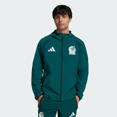 Veste Coupe-Vent Mexique Tiro Travel Homme Vert - Coupe du Monde FIFA