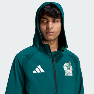 Veste Coupe-Vent Mexique Tiro Travel Homme Vert - Coupe du Monde FIFA