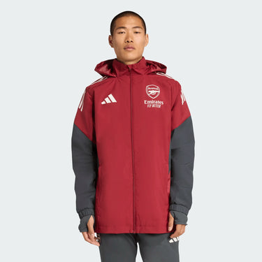 Veste Arsenal All Weather Tiro 25 Homme 2025/26 Rouge