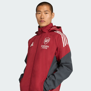 Veste Arsenal All Weather Tiro 25 Homme 2025/26 Rouge