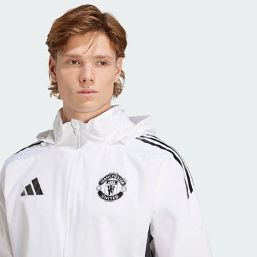 Veste Manchester United All Weather Tiro 25 Adulte 2025/26 Blanc